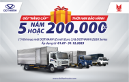 GIA HẠN CHÍNH SÁCH TĂNG BẢO HÀNH LÊN 5 NĂM HOẶC 200.000 KM | DOTHANH IZ Euro 5 và IZ650 Series