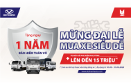 Mua xe tải DOTHANH IZ tặng Bảo hiểm thân vỏ và Phụ kiện | KHUYẾN MÃI THÁNG 5