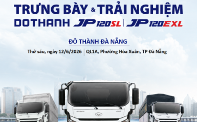 DOTHANH JP120SL & DOTHANH JP120EXL: Trưng bày và trải nghiệm xe