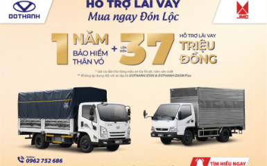 HỖ TRỢ LÃI VAY - MUA NGAY ĐÓN LỘC | KHUYẾN MẠI DOTHANH IZ