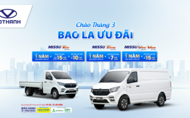 MISSU: CHÀO THÁNG 3, BAO LA ƯU ĐÃI | XE TẢI NHỎ, XE VAN DOTHANH