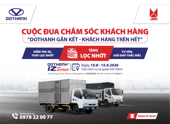 [Toàn quốc] DOTHANH AUTO KHỞI ĐỘNG CUỘC ĐUA CHĂM SÓC KHÁCH HÀNG QUÝ III.2026 | DOTHANH IZ